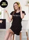 Ft Shinker 332 Long Top Fancy Wear Wholesale Night Dress Collection